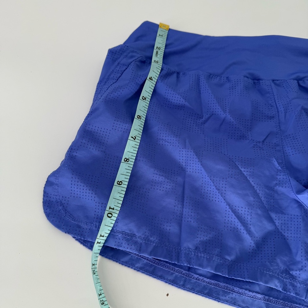 Nike Blue Athletic Shorts Lightweight Elastic Waist - Picture 9 of 9